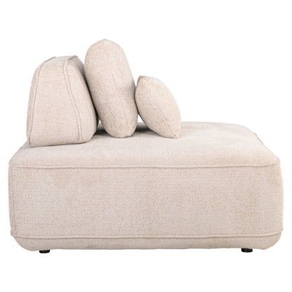 Richmond Interiors Sofa Tudor natural boldweave 1-seater movable backrest Richmond Interiors