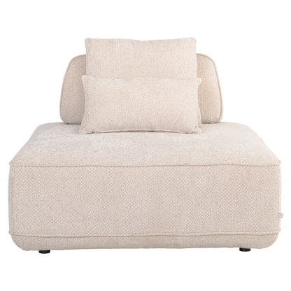 Richmond Interiors Sofa Tudor natural boldweave 1-seater movable backrest Richmond Interiors