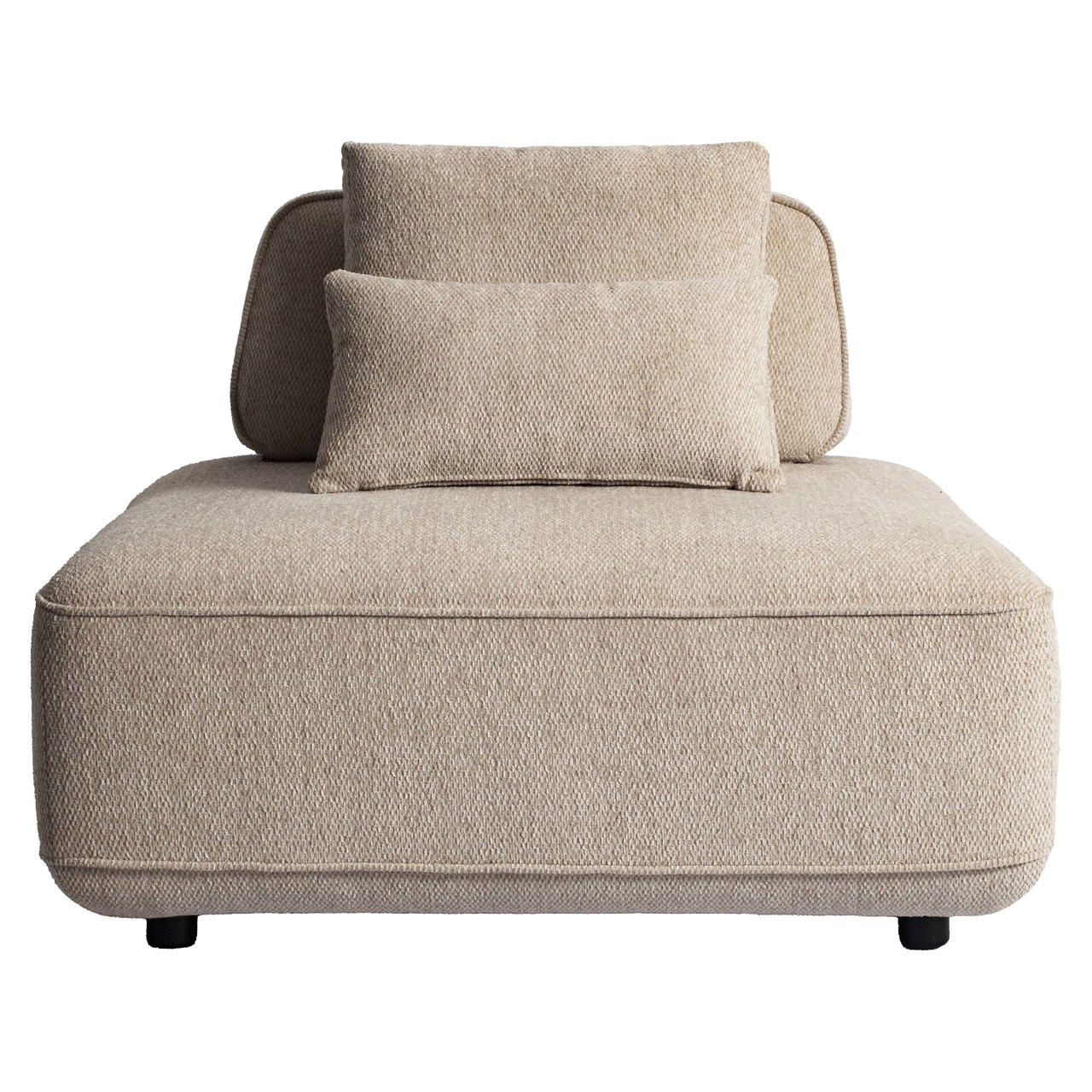 Richmond Interiors Sofa Tudor natural boldweave 1-seater movable backrest Sofa Richmond Interiors
