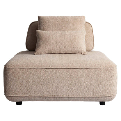 Richmond Interiors Sofa Tudor natural boldweave 1-seater movable backrest Sofa Richmond Interiors