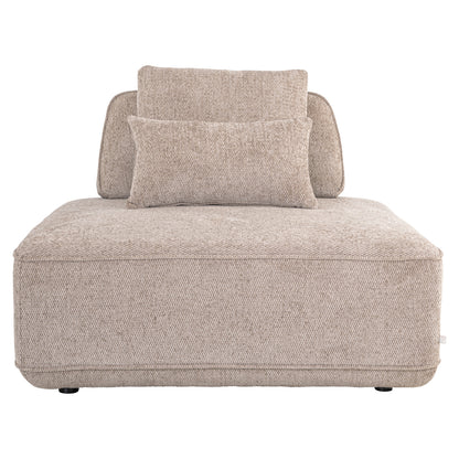 Richmond Interiors Sofa Tudor mocca boldweave 1-seater movable backrest Richmond Interiors