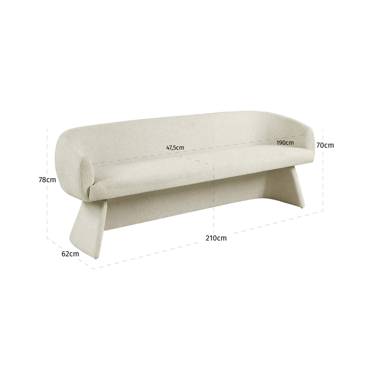 Richmond Interiors Sitzbank Quiriro biscotti Sitzbank Richmond Interiors