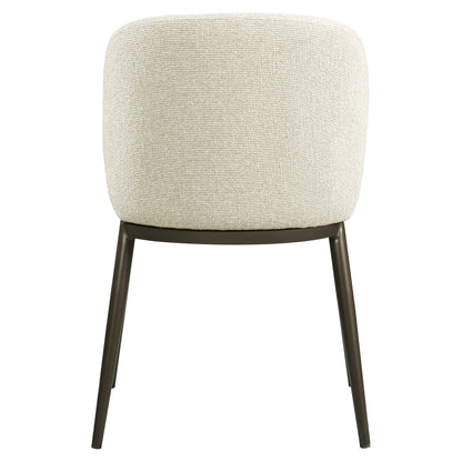 Richmond Interiors Esszimmerstuhl Gandy biscotti fire retardant