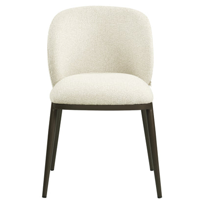 Richmond Interiors Esszimmerstuhl Gandy biscotti fire retardant
