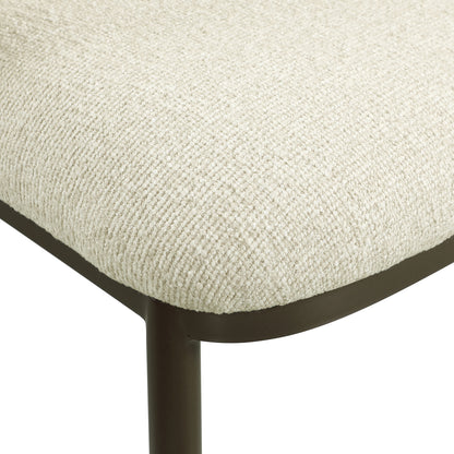 Richmond Interiors Esszimmerstuhl Gandy biscotti fire retardant