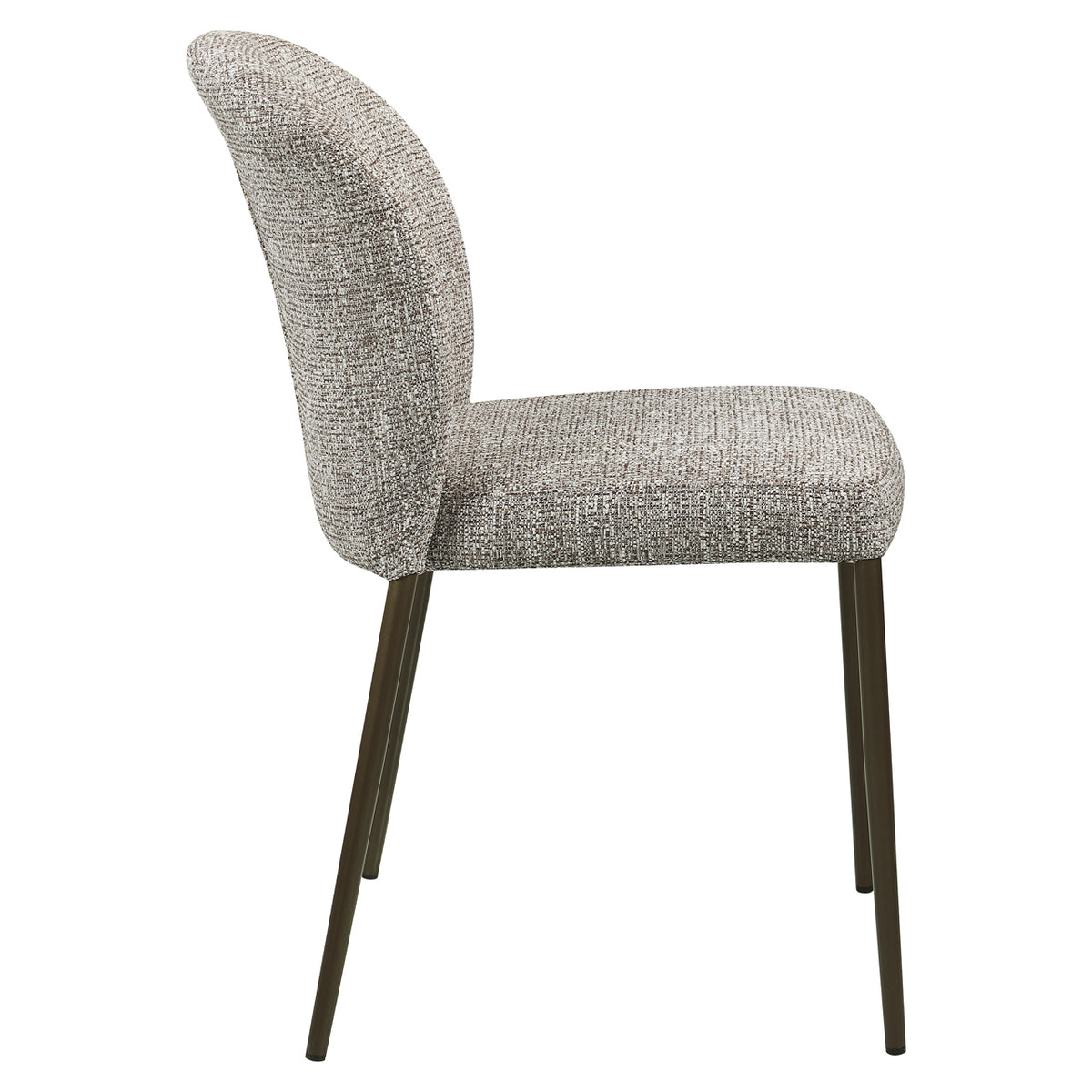 Richmond Interiors Esszimmerstuhl Stacker  earth tweed fire retardant (Set of 2)