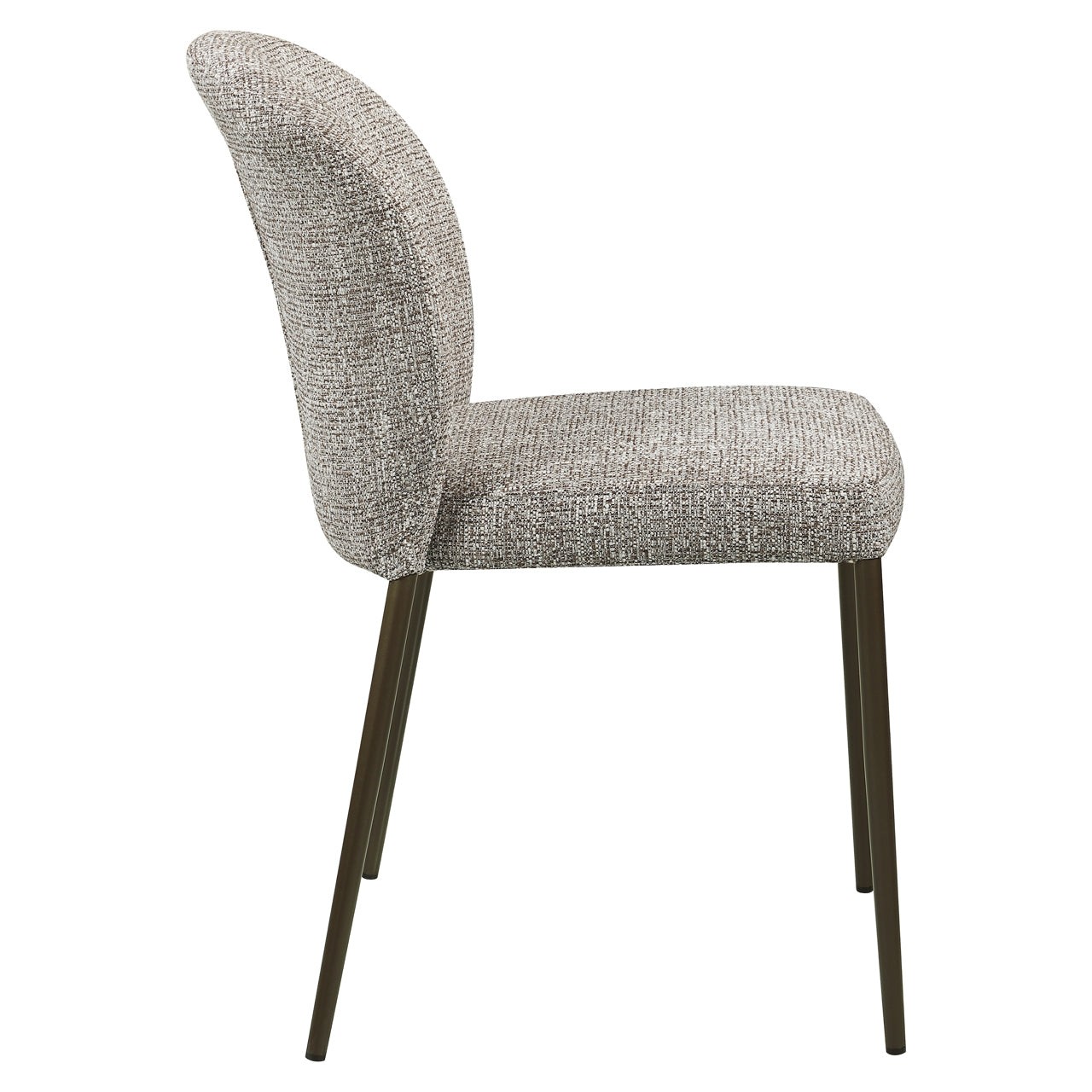 Richmond Interiors Esszimmerstuhl Stacker  earth tweed fire retardant (Set of 2)