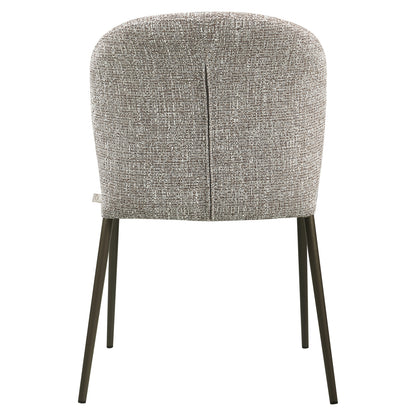 Richmond Interiors Esszimmerstuhl Stacker  earth tweed fire retardant (Set of 2)