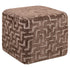 Richmond Interiors Hocker & Fußbank Ciela brown labyrinth Hocker & Fußbank Richmond Interiors