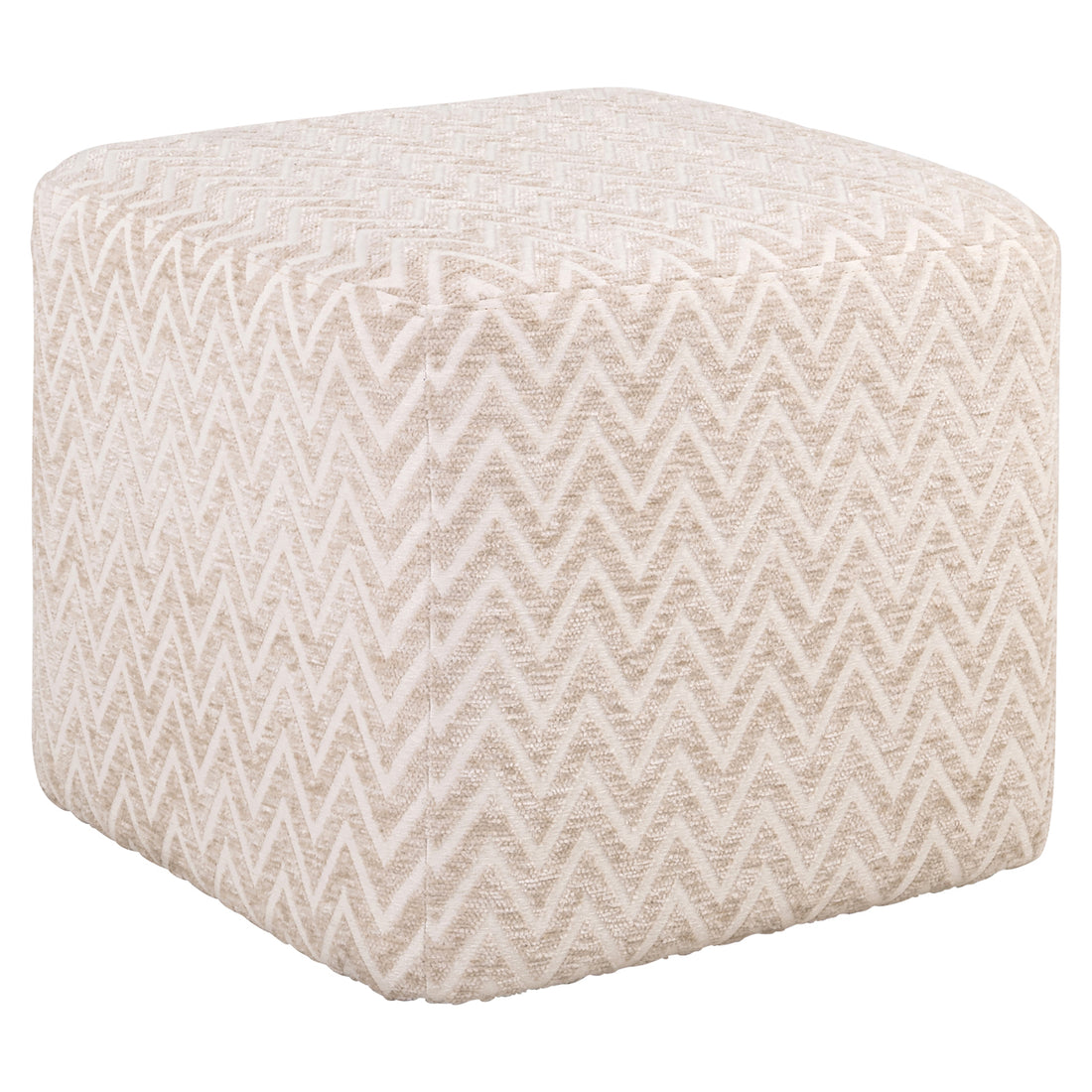 Richmond Interiors Hocker & Fußbank Ciela beige chevron Hocker & Fußbank Richmond Interiors