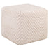 Richmond Interiors Hocker & Fußbank Ciela beige chevron Hocker & Fußbank Richmond Interiors