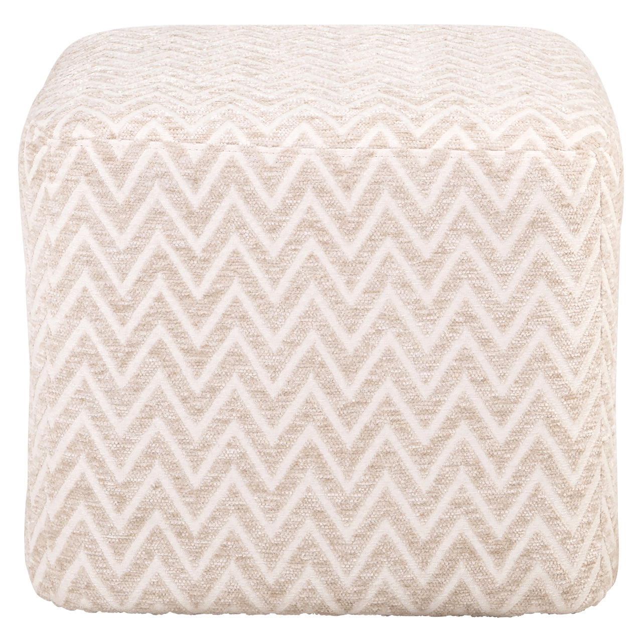 Richmond Interiors Hocker &amp; Fußbank Ciela beige chevron Hocker &amp; Fußbank Richmond Interiors