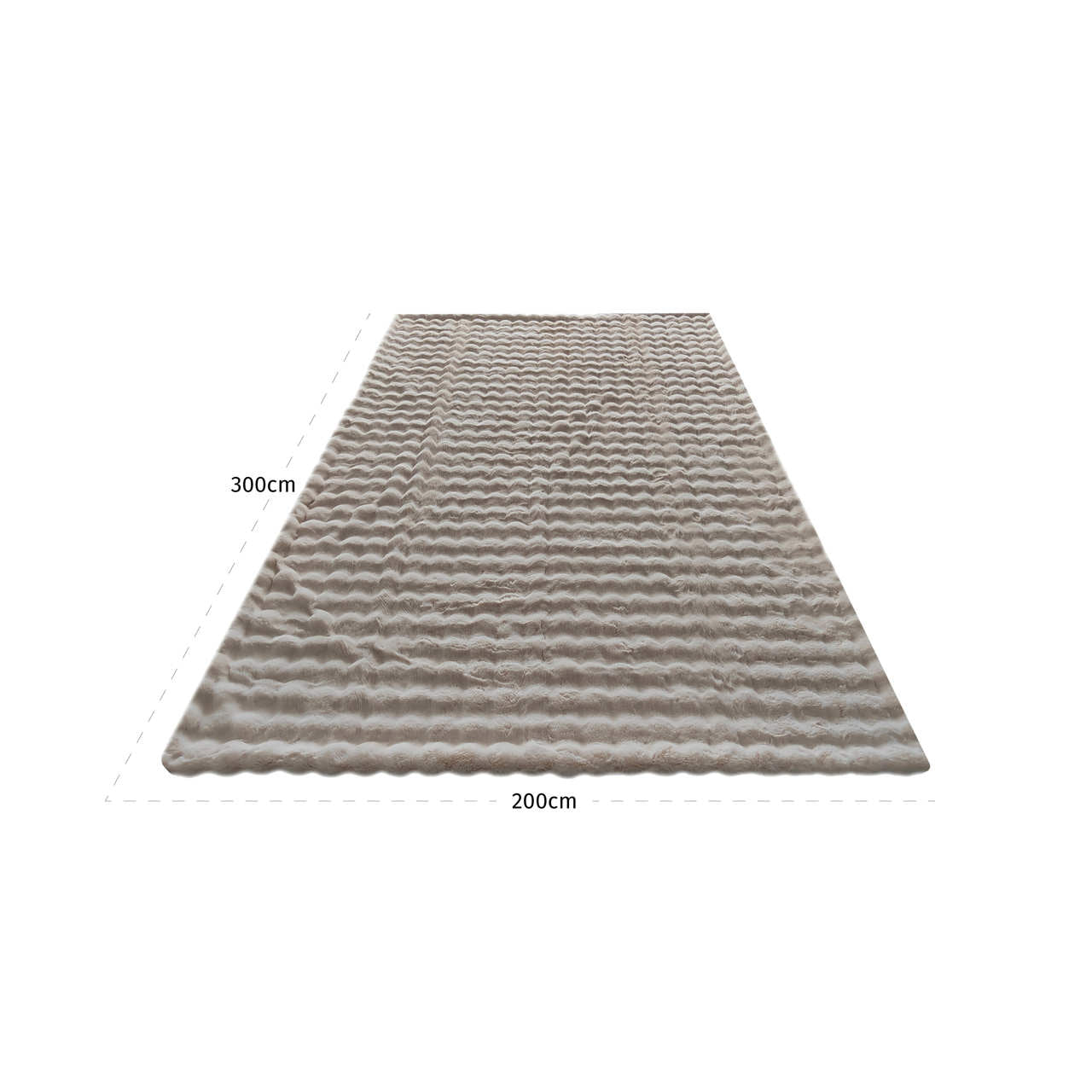 Richmond Interiors Decke Cosy Fluff cream 200x300