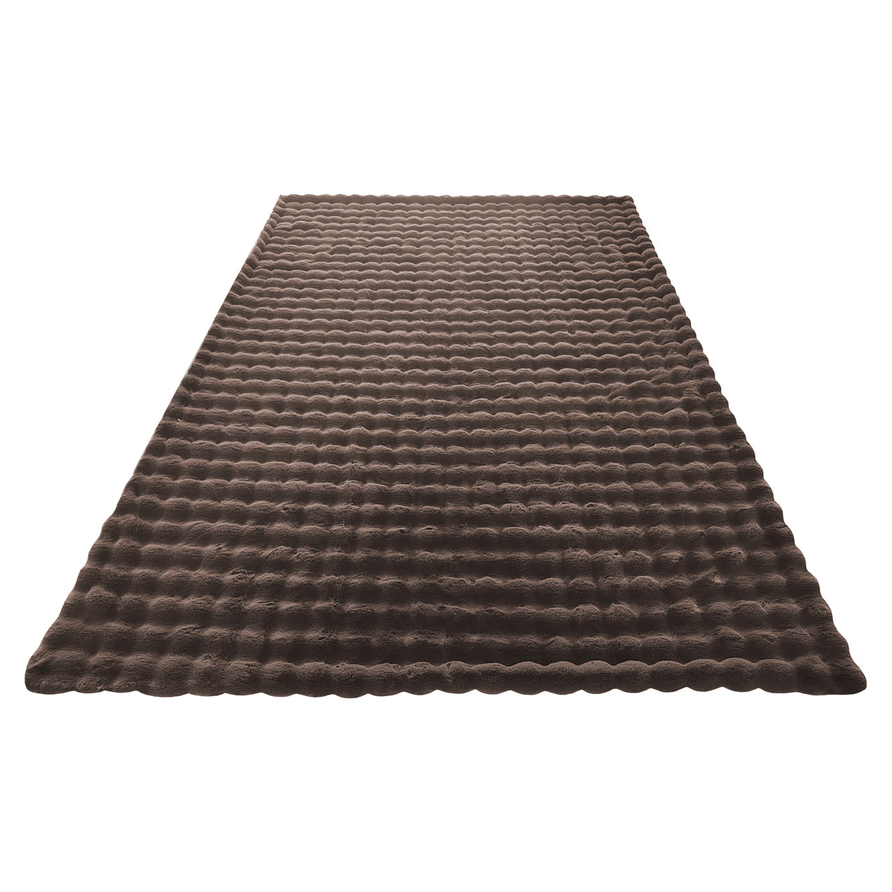 Richmond Interiors Decke Winter Haze brown 150x200