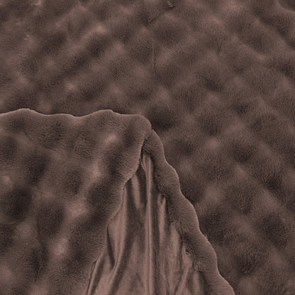 Richmond Interiors Decke Winter Haze brown 200x300