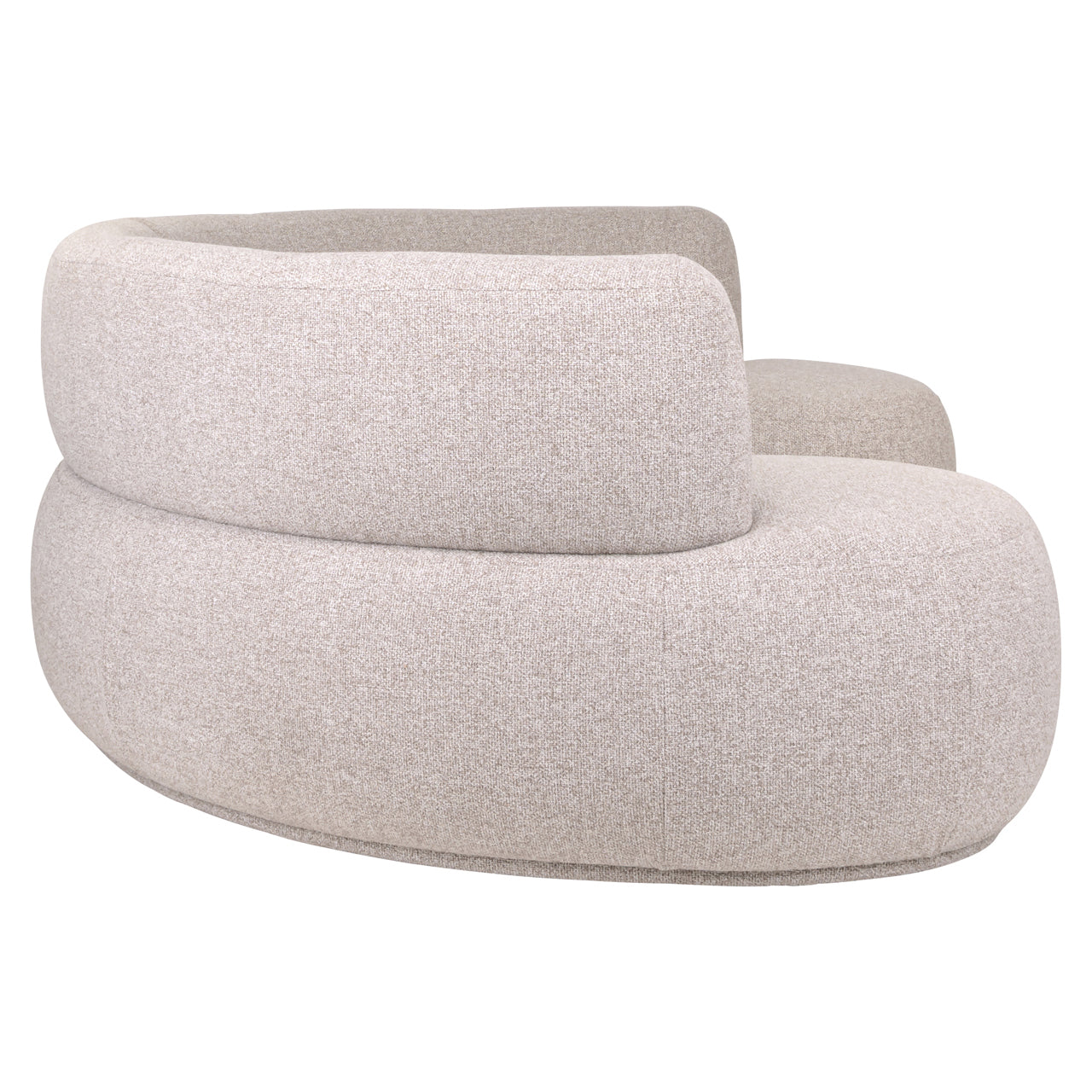 Richmond Interiors Sitzbank Sorrobon cayenne brown round (Set of 2)