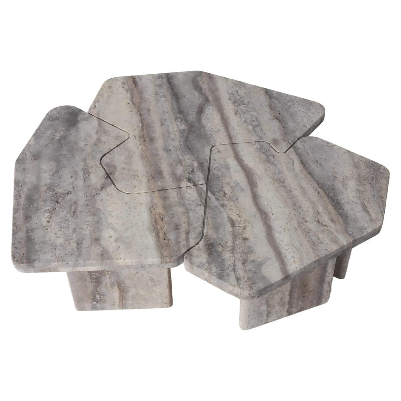 Richmond Interiors Couchtisch Westin grey (Set of 3)