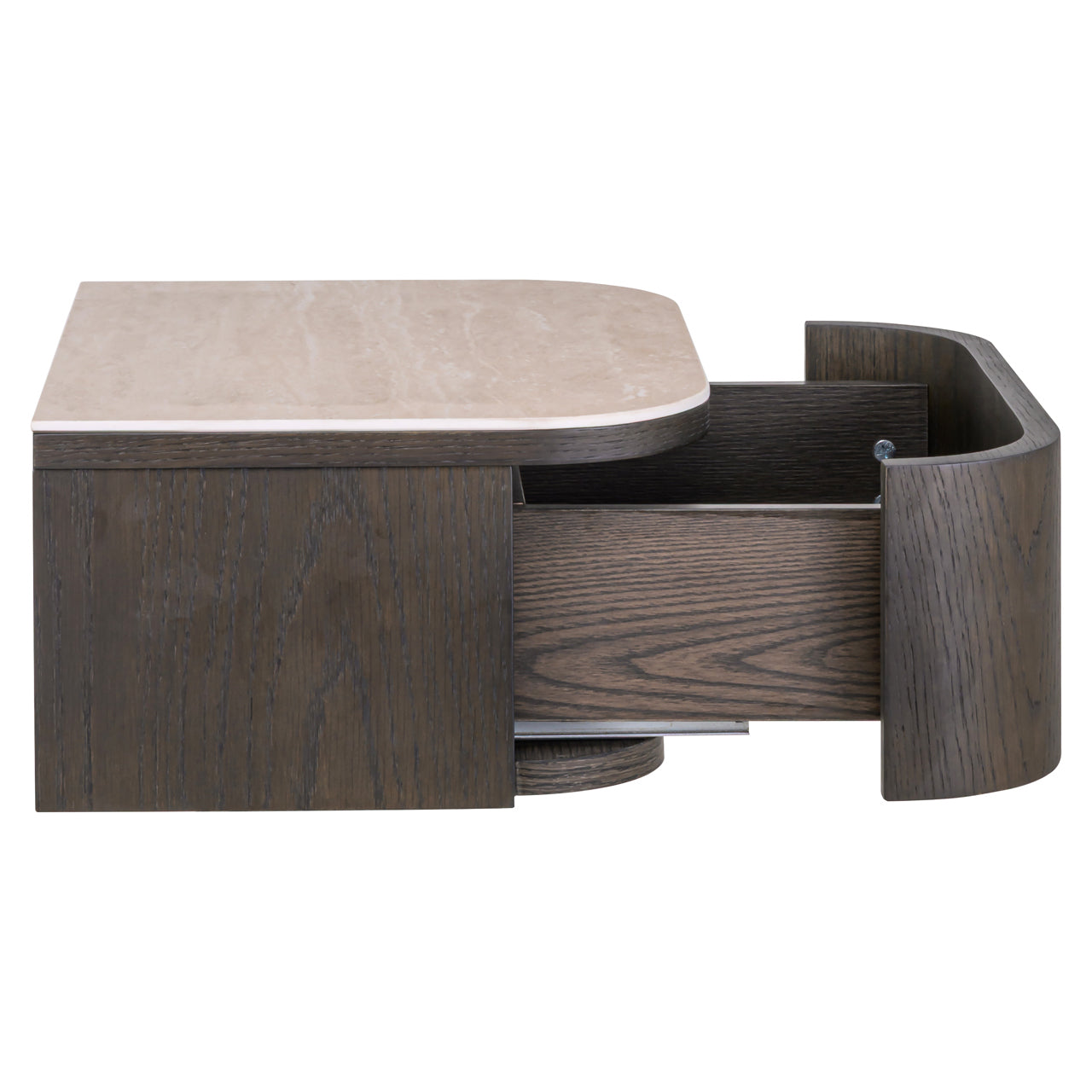 Richmond Interiors Nachttisch Nando brown