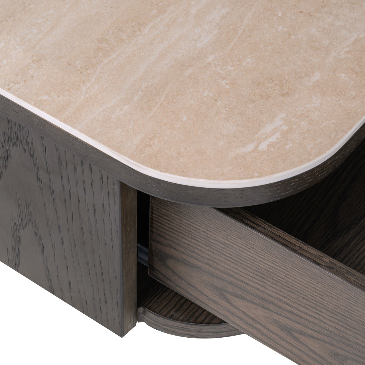 Richmond Interiors Nachttisch Nando brown