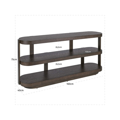 Richmond Interiors Konsole Ellington brown