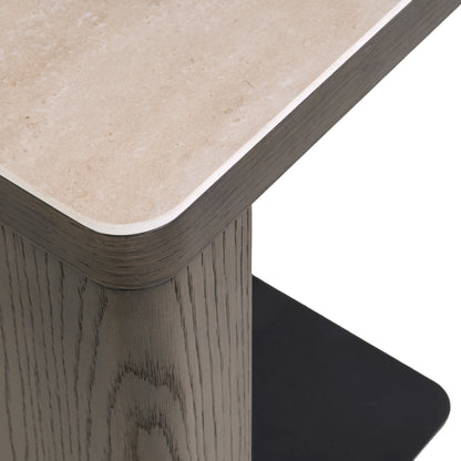 Richmond Interiors Sofabeistelltisch Nando brown