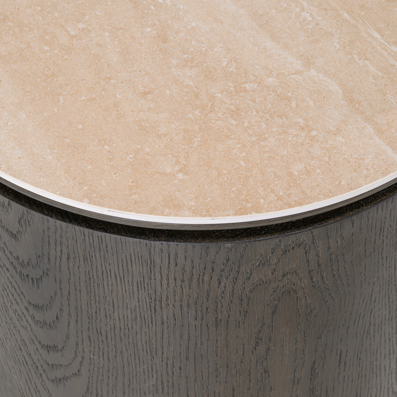 Richmond Interiors Nachttisch Nando brown 2-drawers Richmond Interiors