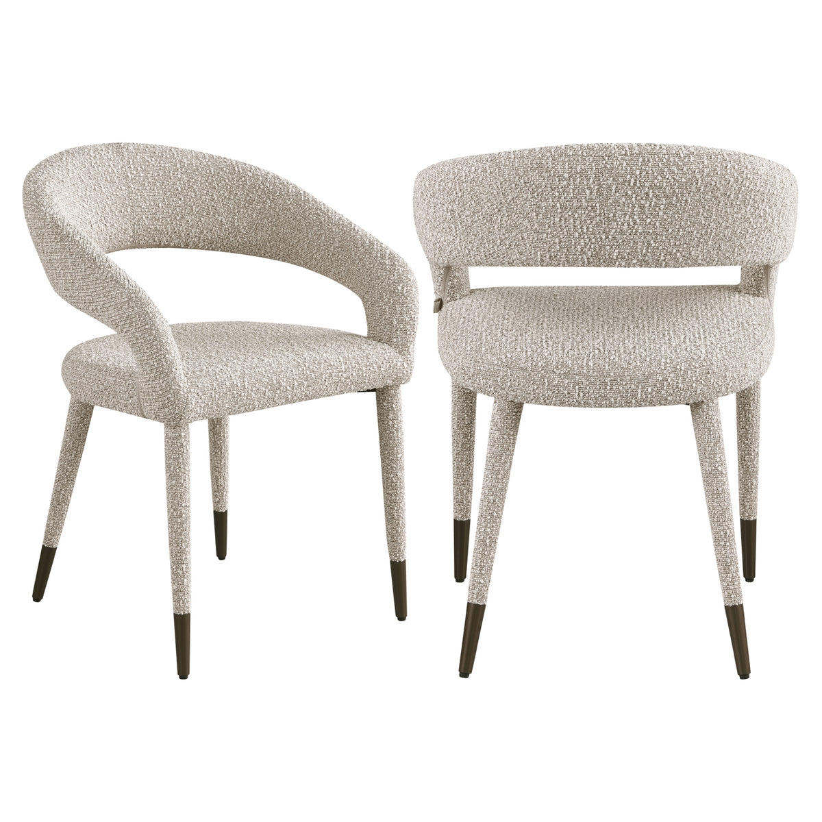 Richmond Interiors Esszimmerstuhl Gia natural chunky Richmond Interiors