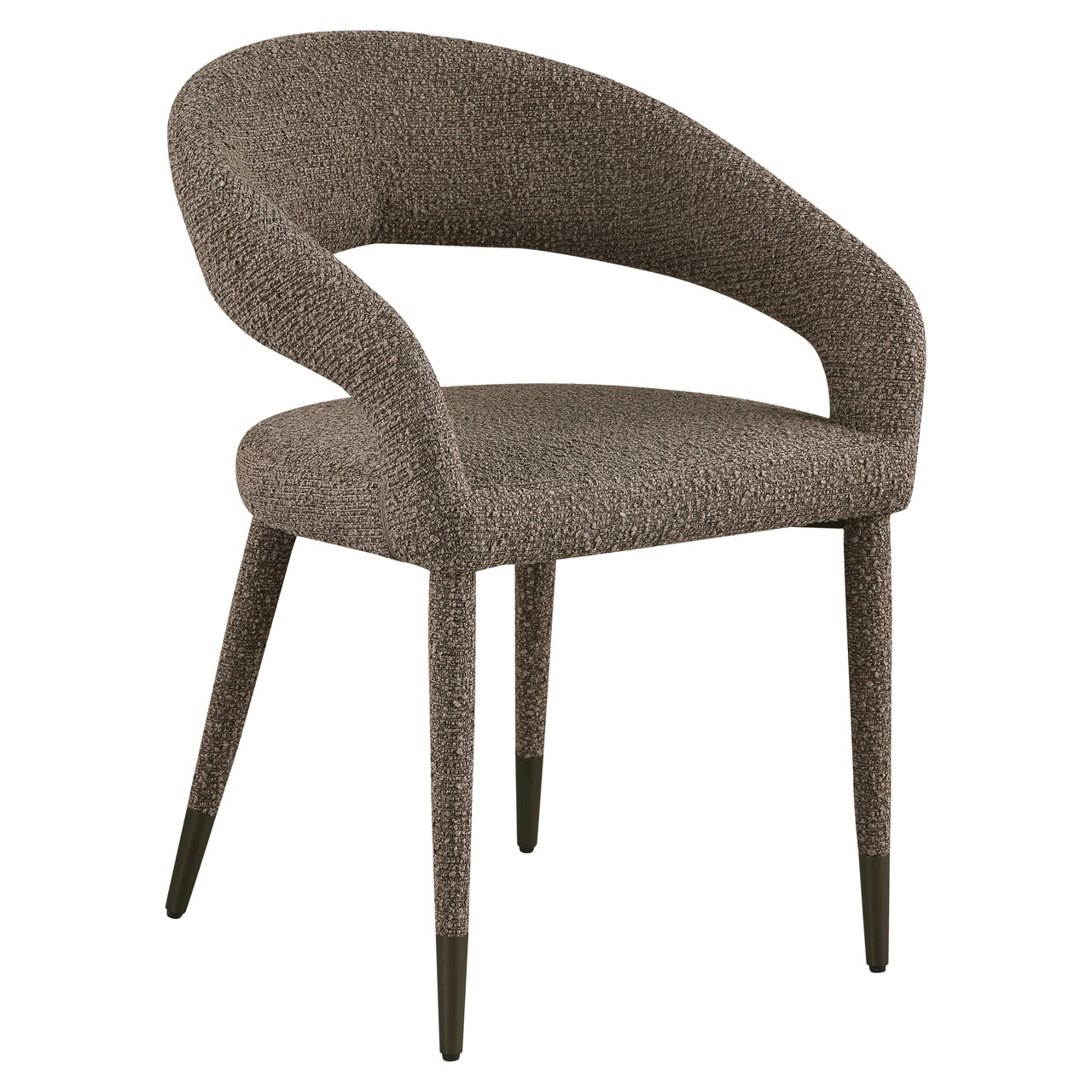 Richmond Interiors Esszimmerstuhl Gia brown chunky