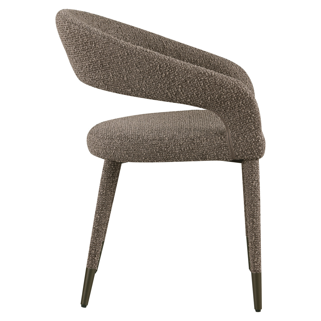 Richmond Interiors Esszimmerstuhl Gia brown chunky