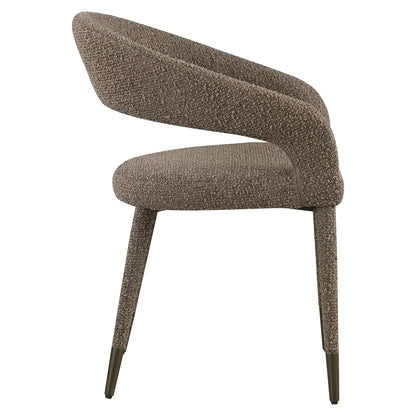 Richmond Interiors Esszimmerstuhl Gia brown chunky