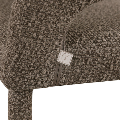 Richmond Interiors Esszimmerstuhl Gia brown chunky
