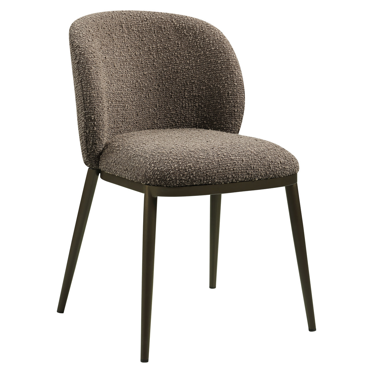 Richmond Interiors Esszimmerstuhl Gandy brown chunky