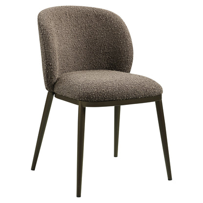 Richmond Interiors Esszimmerstuhl Gandy brown chunky
