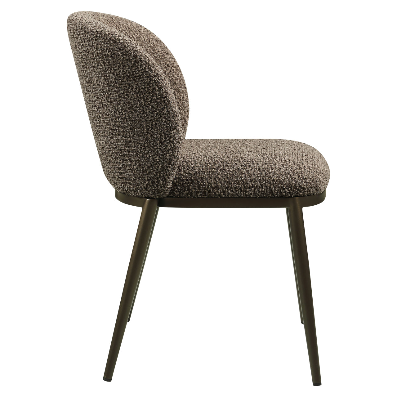 Richmond Interiors Esszimmerstuhl Gandy brown chunky