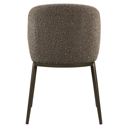 Richmond Interiors Esszimmerstuhl Gandy brown chunky