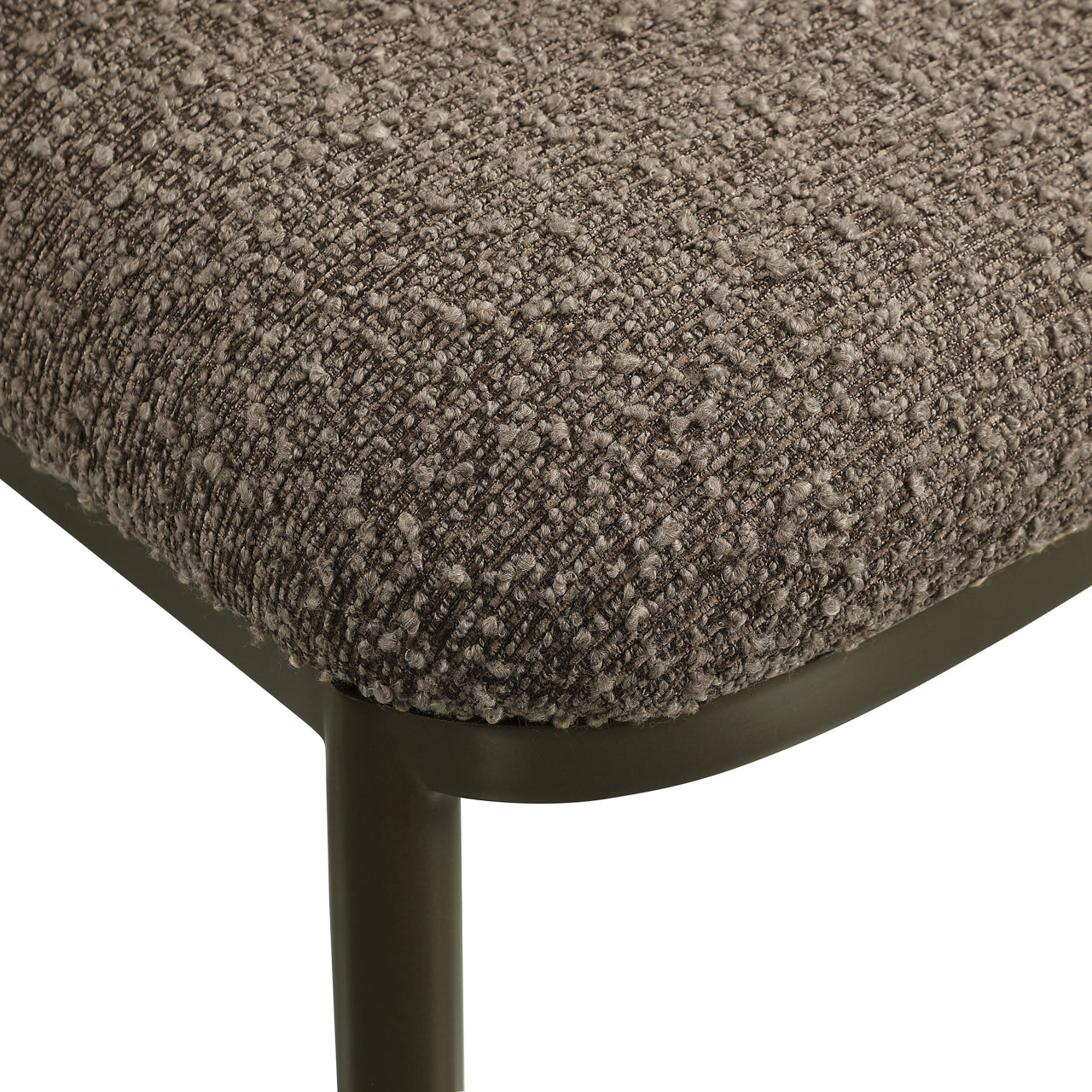 Richmond Interiors Esszimmerstuhl Gandy brown chunky