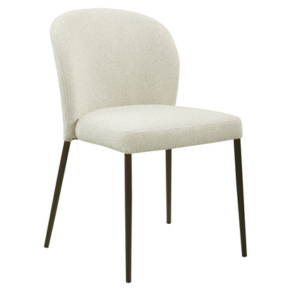 Richmond Interiors Esszimmerstuhl Stacker  biscotti fire retardant (Set of 2)