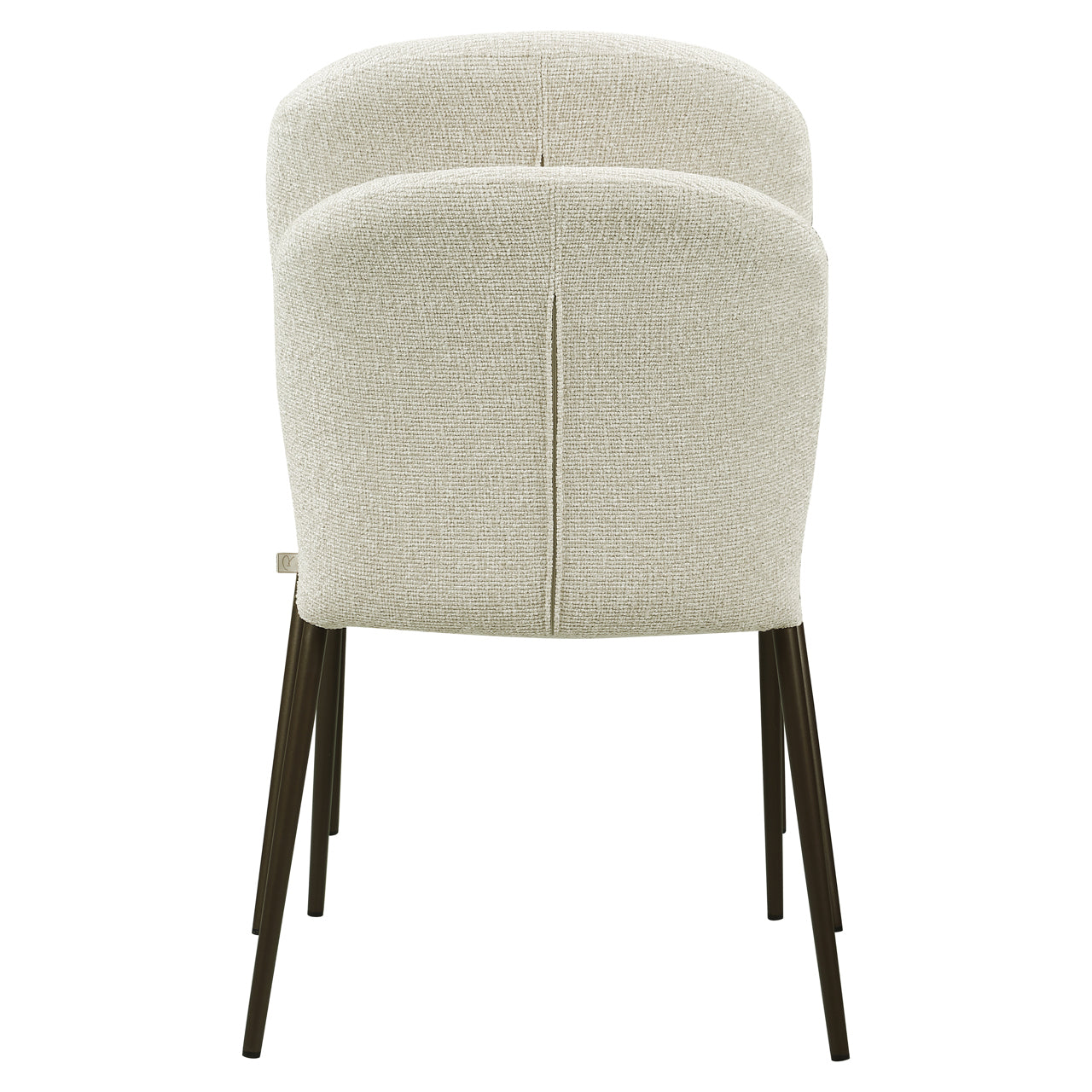 Richmond Interiors Esszimmerstuhl Stacker  biscotti fire retardant (Set of 2)