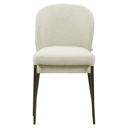 Richmond Interiors Esszimmerstuhl Stacker  biscotti fire retardant (Set of 2)