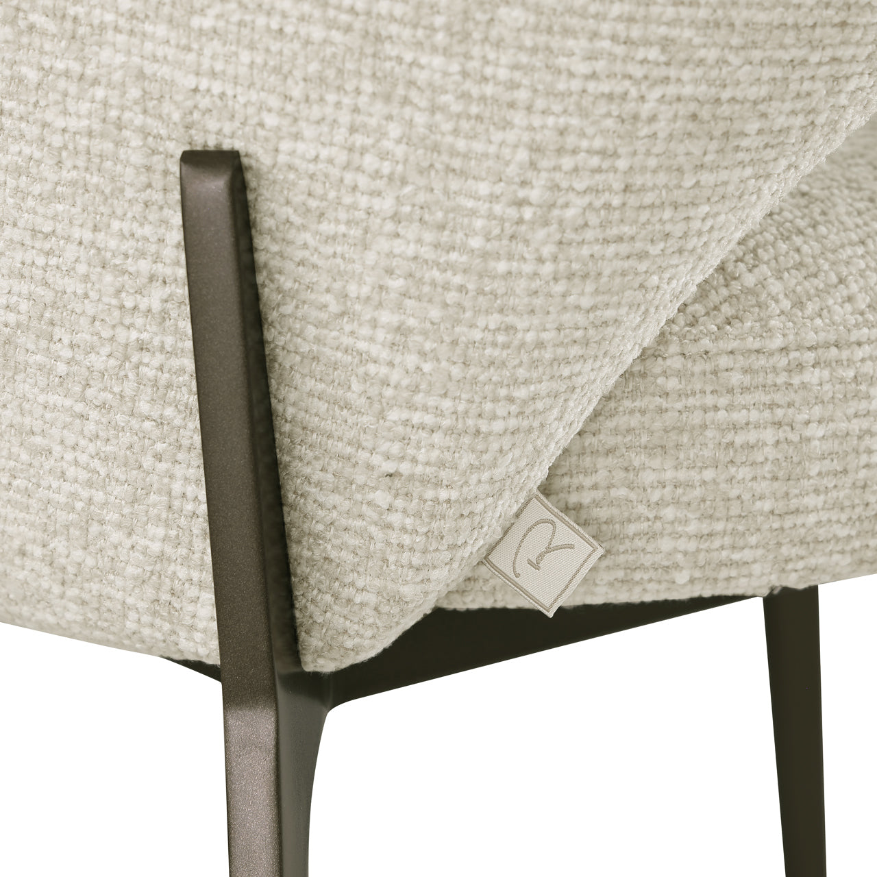 Richmond Interiors Esszimmerstuhl Kenzi biscotti