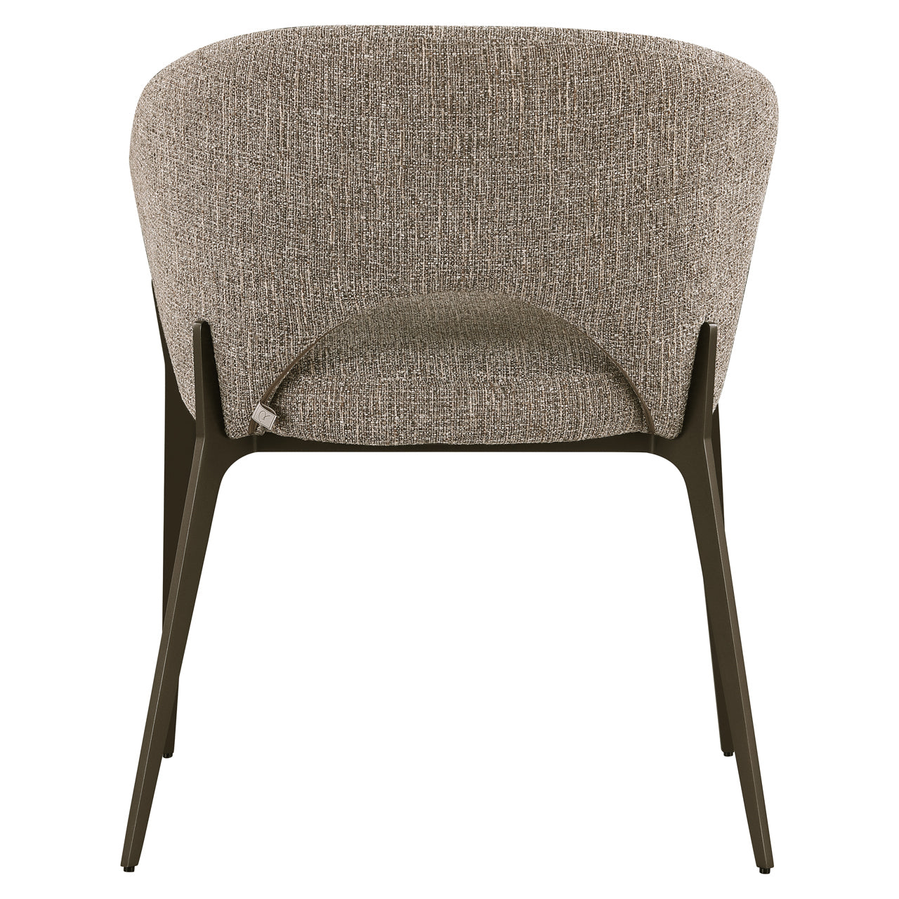 Richmond Interiors Esszimmerstuhl Kenzi brown tweed