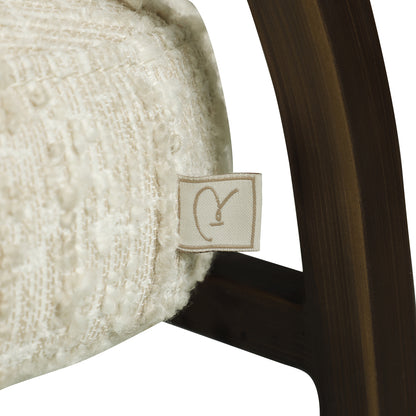 Richmond Interiors Esszimmerstuhl Charda  beige angora