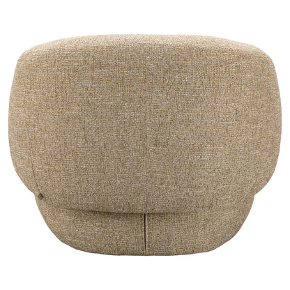 Richmond Interiors Lounge Stuhl Milano sand tweed fire retardant