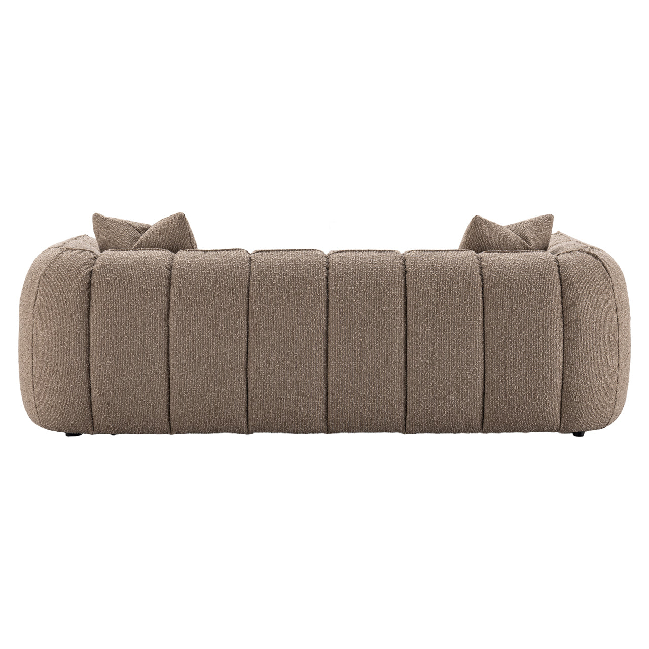Richmond Interiors Sofa Hogan mocca chunky 3-seater fire retardant
