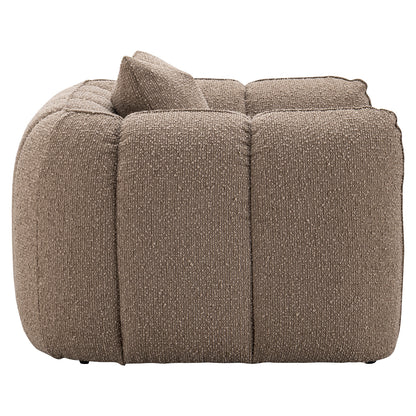 Richmond Interiors Lounge Stuhl Hogan mocca chunky fire retardant
