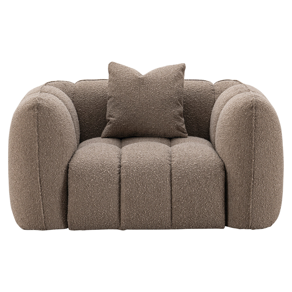 Richmond Interiors Lounge Stuhl Hogan mocca chunky fire retardant Richmond Interiors