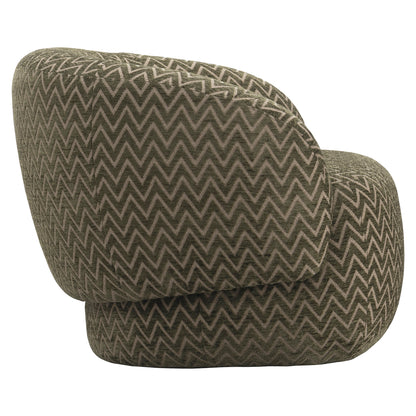Richmond Interiors Lounge Stuhl Milano moss chevron