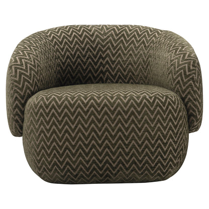 Richmond Interiors Lounge Stuhl Milano moss chevron