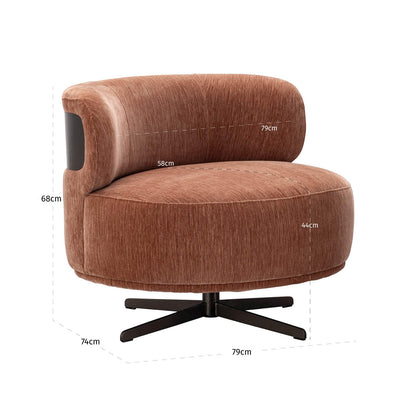 Richmond Interiors Lounge Stuhl Lauren be straight mocha mousse Lounge Stuhl Richmond Interiors