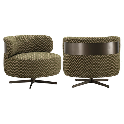 Richmond Interiors Lounge Stuhl Lauren moss chevron